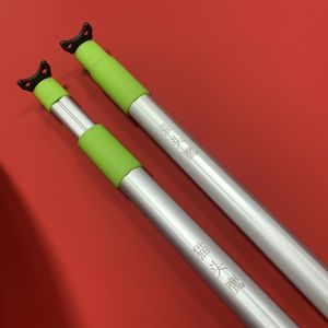 Owl Aluminum Alloy Telescopic Landing Net Rod Portable Outdoor Fishing Gear with Automatic Buckle 1.8m Length - Product Image 3