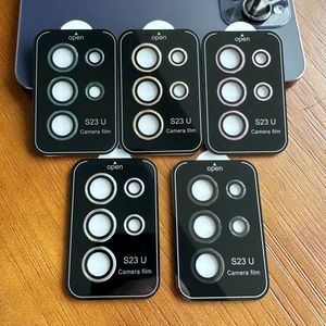 Máy ảnh Lỗ ống kính Bìa phim Tempered Glass bảo vệ màn hình cho <span class=keywords><strong>Samsung</strong></span> Galaxy S23 Ultra S24 cộng với S25 bảo vệ Bảo vệ bảo vệ - Product Image 1