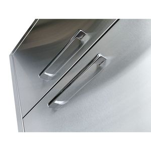 Puerta de cocina al aire libre, suministro de fábrica, acero inoxidable 201, puertas de barbacoa de alta resistencia, 304 - Product Image 5