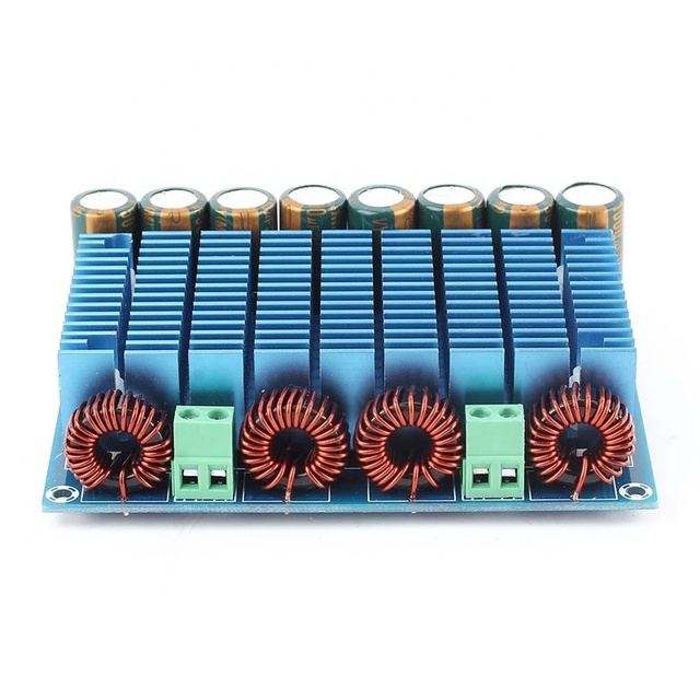 XH-M252 TDA8954TH Amplifier Board Dual-channel AC 24V 2x420W Stereo HIFI Class D Digital Audio Sound Board Module