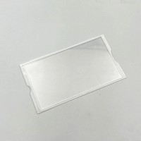 Lentille d'écran en plastique pour PSP 2000 protecteur de miroir d'écran en verre pour PSP3000 lentille de panneau en plastique de boîtier avant