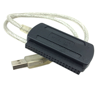 USB2.0 untuk IDE SATA PATA 2.5/3.5 Hard Disk HDD SSD 480MB/dtk kabel adaptor antarmuka Data untuk komputer Desktop