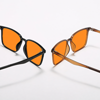 Lunettes anti-lumière bleue Sunray pour étudiants, pour la lecture et les cours en ligne, monture en plastique et acier, légères, durables, unisexes