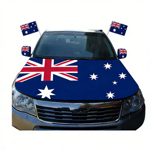 Funda para Capó de Coche de Poliéster y Spandex con Diseño Personalizado de Todos los Países del Mundial de Fútbol 2026, Mercancía para Aficionados - Product Image 5