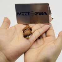 Серия Meetcera: 3D-печатные милые морские животные и пейзажи, подвижные фигурки для декора, с порошковым покрытием, материал PLA, механическая обработка