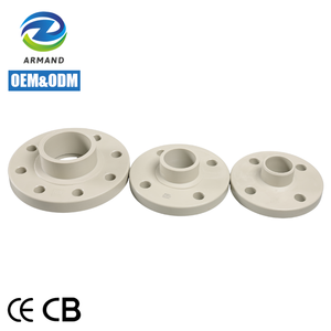 Фланец PPH/<span class=keywords><strong>PP</strong></span> пластиковый DIN PN16 1/2-4 дюйма, одинарный фланец - Product Image 1