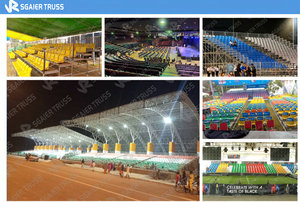Asientos para Estadios de Fútbol al Aire Libre, Gradas para Canchas de Fútbol, Bancos con Andamios, Sillas para Gradas, Asientos para Tribunas de Estadios - Product Image 6