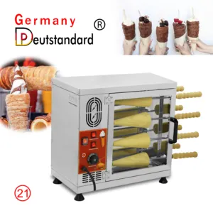 Horno de panadería, máquina para hacer rollos de pastel de chimenea, horno de pastel chimeny para panadería