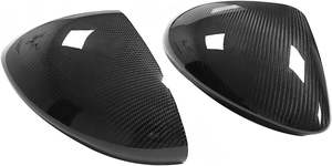 Copri specchietto retrovisore laterale in fibra di carbonio compatibile per Maserati <span class=keywords><strong>Grecale</strong></span> per Alfa Romeo <span class=keywords><strong>Stelvio</strong></span> 2019- 2 pezzi L + R - Product Image 5