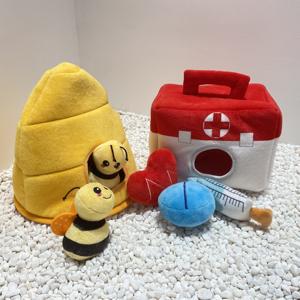 売れ筋卸売ぬいぐるみ犬の巣穴おもちゃ噛む面白い隠れ家犬のおもちゃ - Product Image 3