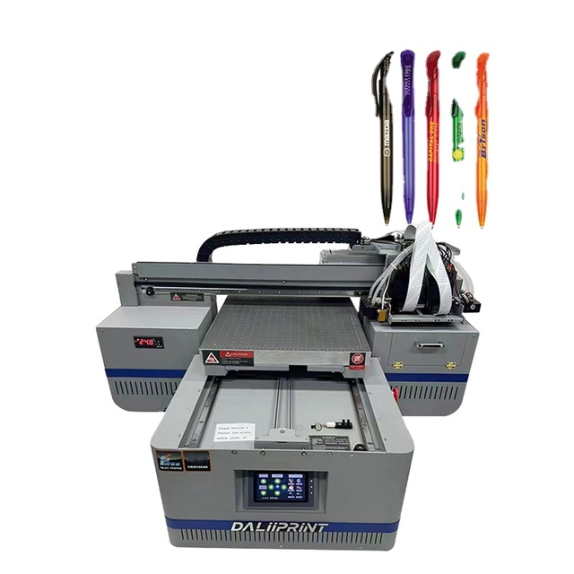 XBH 4060 Uv Flatbed Printer for Printing Phone case Glass Bottle Pen 3D LED Varnish Acrylic Multi-function