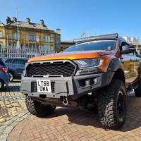 Nouveaux phares de voiture améliorés pour Ranger Everest 2016-2021, style Mustang, lentille bifocale, phares LED automatiques