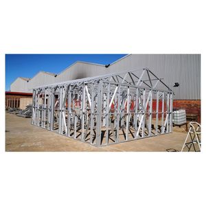 Structure en acier de génération d'énergie verte intégrée par toit de montage de panneau solaire - Product Image 5