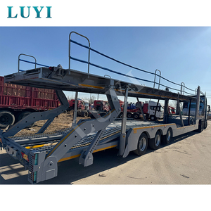 Remolque de Camión LUYI de 3 <span class=keywords><strong>Ejes</strong></span> y 17 Metros con Certificación OTTC, Transportador de 6/8/10 Unidades <span class=keywords><strong>para</strong></span> el Mercado de Rusia y Asia Central - Product Image 2