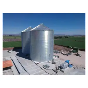 Factory Supply Flat Bottom Silo For Grain Storage