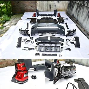 ชุดแต่งตัวถังใหม่สำหรับรถยนต์แลนด์ครุยเซอร์ ปราโด ปี 2010-2017 รุ่นปรับโฉม ให้เป็นรุ่นปี <span class=keywords><strong>2018</strong></span>+ พร้อมไฟหน้า LED คุณภาพสูงแบบเสียบใช้งานได้ทันที และชิ้นส่วนกันชน - Product Image 4