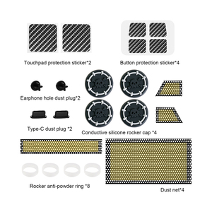 Touch Pad Protect Sticker Kit anti-poussière Accessoires pour <span class=keywords><strong>Valve</strong></span> <span class=keywords><strong>Steam</strong></span> <span class=keywords><strong>Deck</strong></span> Oled - Product Image 6