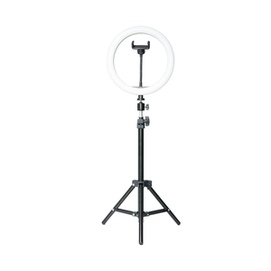 <span class=keywords><strong>Anneau</strong></span> <span class=keywords><strong>lumineux</strong></span> LED portable pour <span class=keywords><strong>selfie</strong></span>, photographie et maquillage, 10 pouces, avec télécommande, support de téléphone et trépied, alimentation USB - Product Image 5