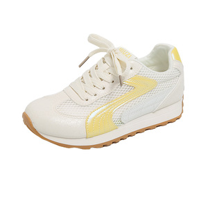 Chaussures d'été 2026 en maille pour femmes, baskets décontractées légères et respirantes à semelle épaisse et bout rond - Product Image 5