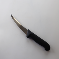 Ensemble de couteaux à fileter professionnels pour boucher avec lame incurvée en acier inoxydable et manche en plastique pour le filetage du poisson
