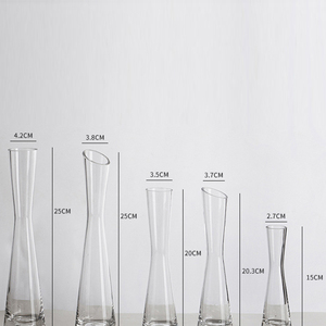 Vase hydroponique design pas cher pour arrangement floral, décoration intérieure, vase en verre pour table, salon - Product Image 6