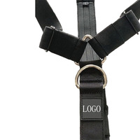 Harnais pour chien anti-traction en nylon rembourré en néoprène souple de haute qualité réglable pour l'entraînement tactique
