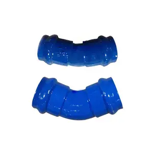 Ductile Iron Pvc Socket Pipe Fitting Double Socket Bend For Di Pipe