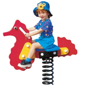 Parc de jeux extérieur personnalisé <span class=keywords><strong>pour</strong></span> enfants avec <span class=keywords><strong>cheval</strong></span> à secouer le printemps - Product Image 1