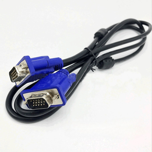 <span class=keywords><strong>VGA</strong></span> 电缆 3+5 15 针公对公铜导线，适用于 PC 笔记本电脑显示器投影仪电视高清电视连接 - Product Image 2