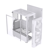 Boîtier d'ordinateur de jeu transparent personnalisable ATX ITX M-ATX Mid Tower 2026, tours de boîtier d'ordinateur de jeu, boîtier de PC de jeu
