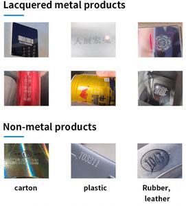 מפעל אוטומטי כף יד 20w 30w 50w חריטה לייזר מכונת סימון לייזר סיב cnc נייד מתכת - Product Image 6