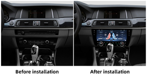 Pour BMW Série 5 F10 11-17 Écran tactile LCD 10,25 pouces Android OS Affichage de la climatisation USB Montage sur tableau de bord 1 an - Product Image 5