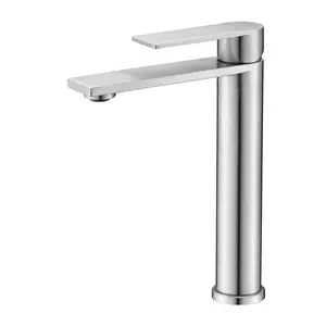 Watermark Australia Tall Basin Mixer Taps Faucet Bathroom Stainless steel 304 Deck Mounted Brushed Single Handle
