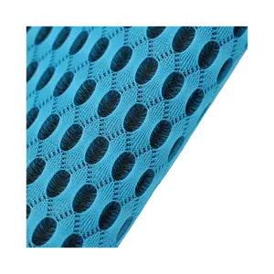 Netz gewebe für PVC-Bodenbelag Polyester Breath able Soft 3D Spacer Mesh Fabric