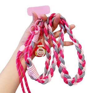 Cordon de téléphone <span class=keywords><strong>portable</strong></span> en nylon, long cordon bandoulière pour hommes et femmes, idéal pour l'extérieur et l'alpinisme, robuste, anti-perte, multicolore, tressé - Product Image 5