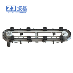 Kleines Linear system mit gebogener Schiene Hochpräzise Synchron riemen ringbahn Produktions linie Automatische Förder ausrüstung - Product Image 5