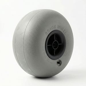 Pneu de sable de plage à ballon de <span class=keywords><strong>12</strong></span> pouces, roues gonflables de plage roues de ballon de remplacement pneus de sable pour Kayak Dolly canoë chariot Buggy - Product Image 1