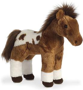 Cavallo di Peluche Personalizzato OEM Prodotto in Cina, in Poliestere con Imbottitura in Cotone PP, Morbido Marrone, Regalo per Bambini - Product Image 4