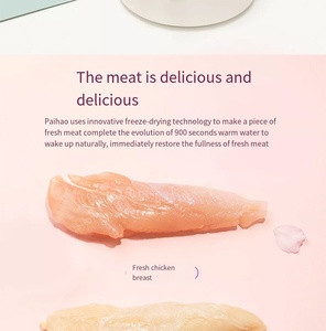 Snacks para Gatos y Perros Deshidratados por Congelación al por Mayor, Pollo Deshidratado en Cubos, Pechuga de Pollo Deshidratada, Alimento para Mascotas Deshidratado por Congelación - Product Image 5