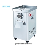 Hachoir à viande vertical automatique haute puissance, machine à farcir la viande à grande capacité