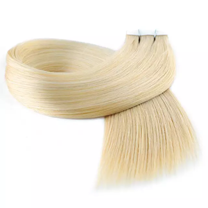 Jasmine Beauty Wholesale Price High Quality Double Drawn Invisible Natural Straight Remy Virgin Human Hair Extensions Tape in - Product Image 1