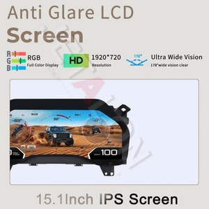 จอแสดงผล LCD แบบดิจิตอลสำหรับรถยนต์ฟอร์ด F-150 ปี 1998-2003 แผงหน้าปัดแบบพกพา วัดความเร็ว วัดระยะทาง แผงหน้าปัดแบบ Virtual Cockpit พร้อมพอร์ต USB - Product Image 2
