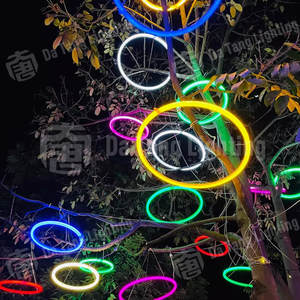 Decorative Halo Ring <b>Light</b> for Indoor/Outdoor Trees IP65 Rated Minimalist Design for Public Landscape Projects - Product Image 5