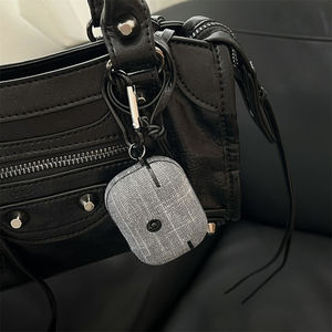 Étui de charge pour écouteurs sans fil <span class=keywords><strong>Apple</strong></span> <span class=keywords><strong>Airpods</strong></span> 1 <span class=keywords><strong>2</strong></span> 3 4 Pro2, étui vintage en tissu Teaxture, pour <span class=keywords><strong>Airpods</strong></span> Pro3 - Product Image 3