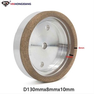 Bánh xe cốc kim cương thủy tinh 130mm 150mm cho viền kính thẳng, máy viền đôi. - Product Image 2