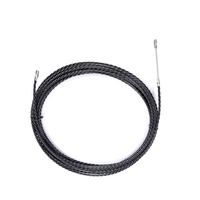 Tire-câble torsadé en polyester à 3 brins, durable et non conducteur, pour murs et plafonds