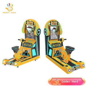 Máquina de Videojuegos Arcade de Carreras de Bicicletas, Operada con Monedas, de Metal y Plástico, para Niños, con Soporte en Inglés, Japonés/Español - Product Image 4
