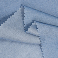 Prix d'usine Tissu denim fin et léger 100% 32S 4.5oz tissé uni pour vestes d'été garçons et filles
