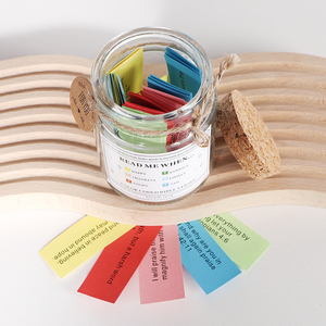 Regali cristiani 90psc vaso di versi della bibbia del barattolo della preghiera <span class=keywords><strong>delle</strong></span> scritture impermeabili - Product Image 1