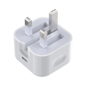 อะแดปเตอร์ Universal PD 20W USB C แบบพับได้ หัวปลั๊กแบบ UK ชาร์จเร็ว Type-C สำหรับ iPhone 16/15/14/13 ใช้ได้กับแล็ปท็อป ป้องกันไฟเกิน (OVP) ป้องกันกระแสเกิน (OTP) - Product Image 1